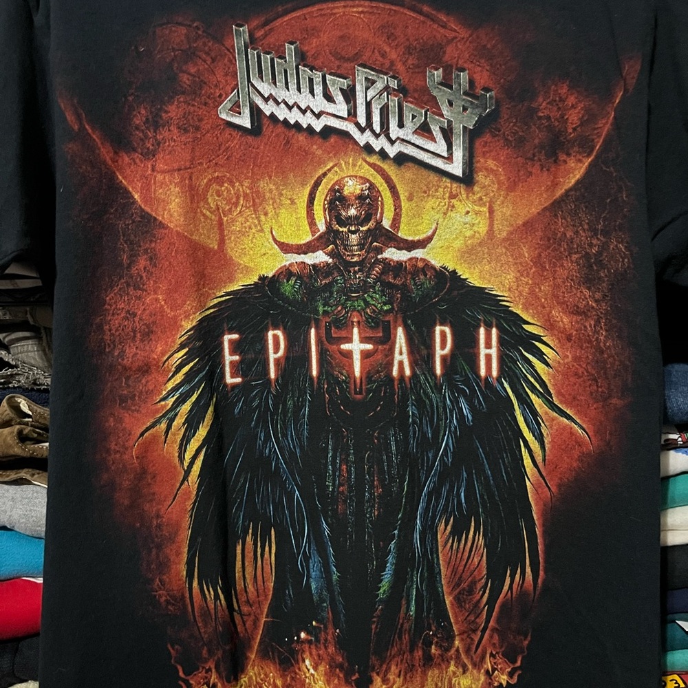 Hanes Black and Orange Graphic Tee - Picture 2 of 4